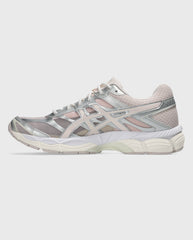 Asics hardloopschoenen lichtroze/zilver met veters en mesh bovenwerk