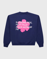 Blossoms Crewneck Blue Arbor Antwerp
