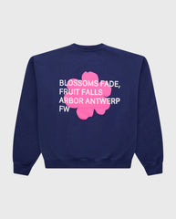 Blossoms Crewneck Blue Arbor Antwerp