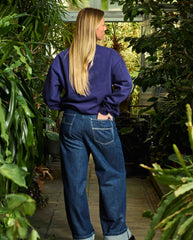 Distressed Flower Crewneck