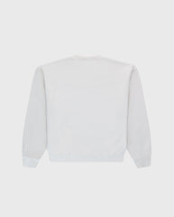 Puff Logo Crewneck Off White