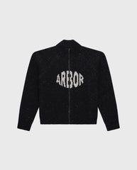 Wool Knitted Jacket Black