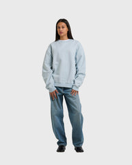 Big Application Crewneck Baby Blue