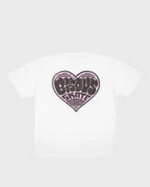 Bisous Heart T-Shirt White
