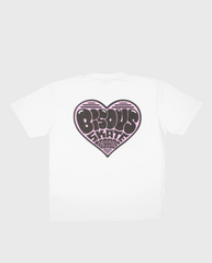 Bisous Heart T-Shirt White
