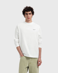 Broken Plate Longsleeve Tee Optical White