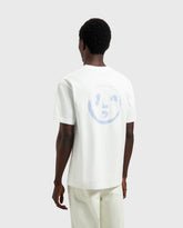 Brushstroke Face T-Shirt Optical White