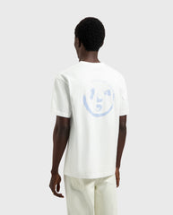 Brushstroke Face T-Shirt Optical White