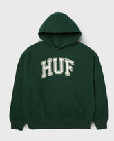 Cracked Arch Inside Out Hoodie Forest Green