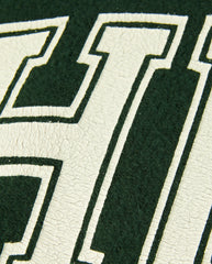 Cracked Arch Inside Out Hoodie Forest Green