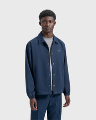 Olaf Coach Jacket Navy Blue