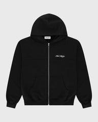 Cursive Hoodie Black