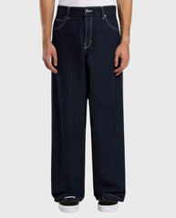 Loose Wave Denim Rinsed