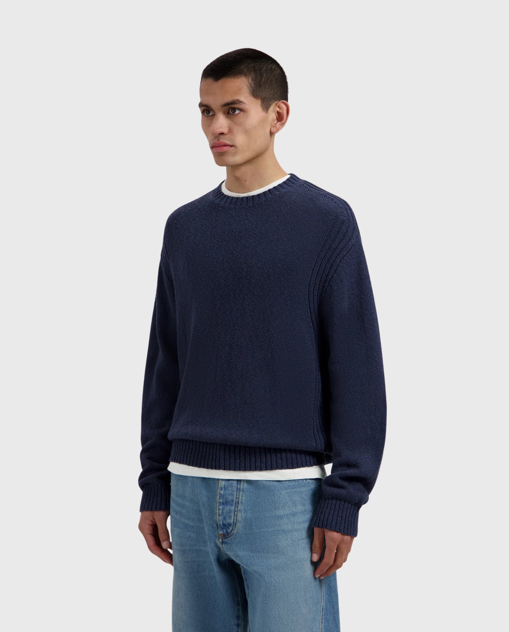 Olaf knit blauw