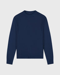 Essential Knitted Crewneck Navy