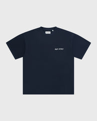 Faded Flower T-shirt Blue
