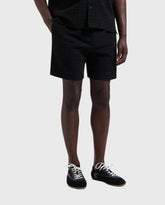 Olaf Fine Check Short Black