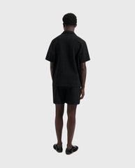 Fine Check Short Black