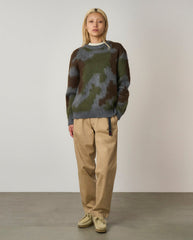 Mohair Sweater Jungle Camo