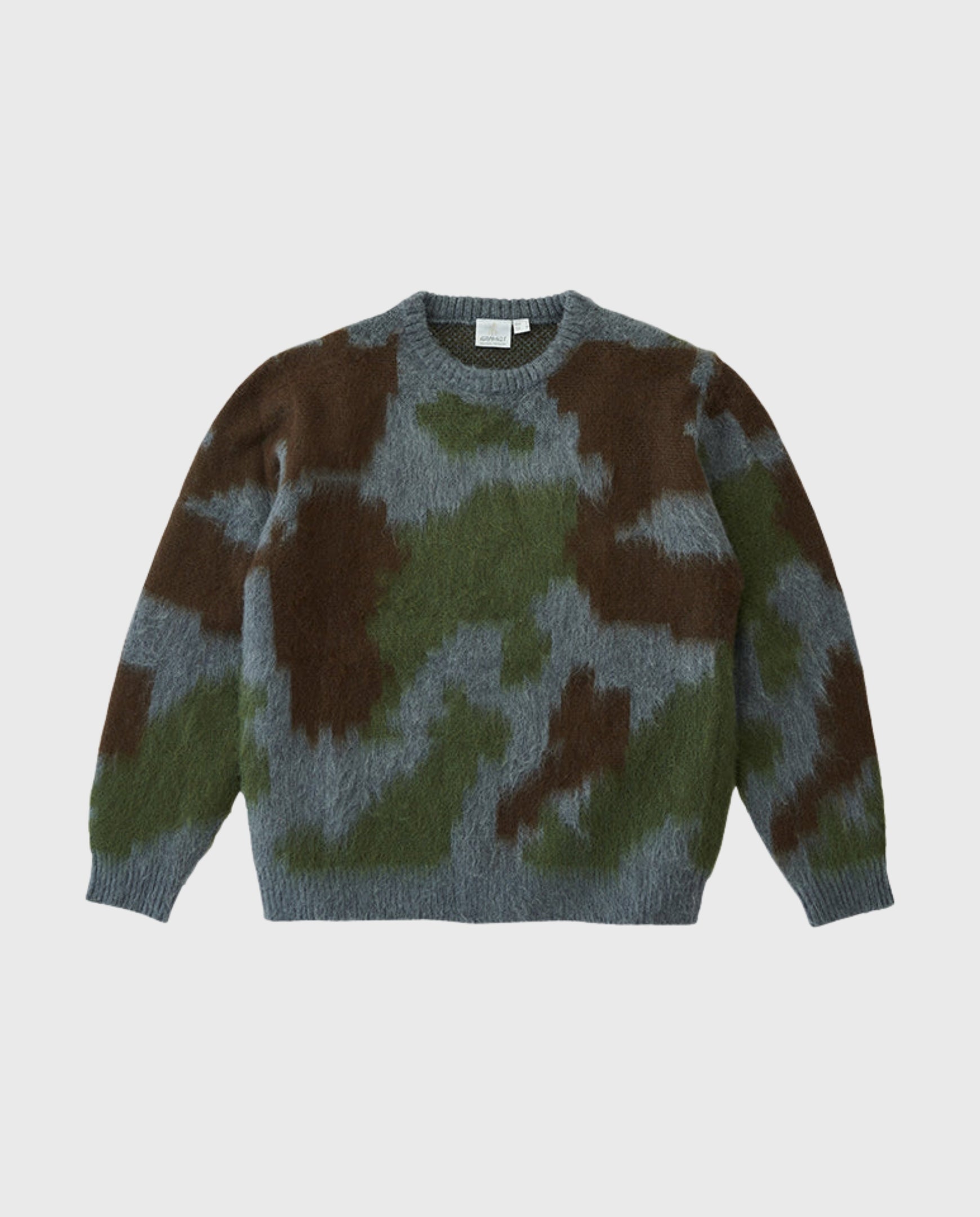 Mohair Sweater Jungle Camo