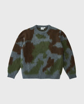Mohair Sweater Jungle Camo