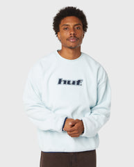 H Dot Polar Fleece Crewneck Sky