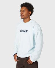 H Dot Polar Fleece Crewneck Sky