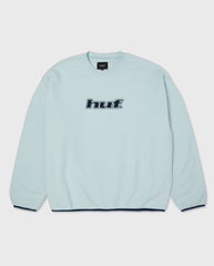 H Dot Polar Fleece Crewneck Sky