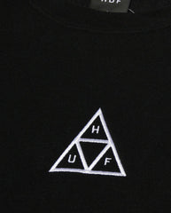 HUF HUF Set Triple Triangle Crewneck - Black | Noble
