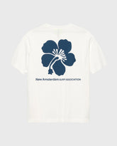 Hibiscus T-Shirt Washed White
