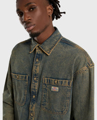 Houston Longsleeve Shirt Yellow Fade