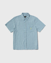 HUF Apollo Striped Shirt Pool Blue
