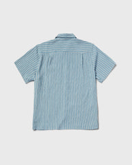 Apollo Striped Shirt Pool Blue