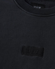 Mason Crewneck Fleece Washed Black
