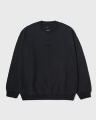 Mason Crewneck Fleece Washed Black