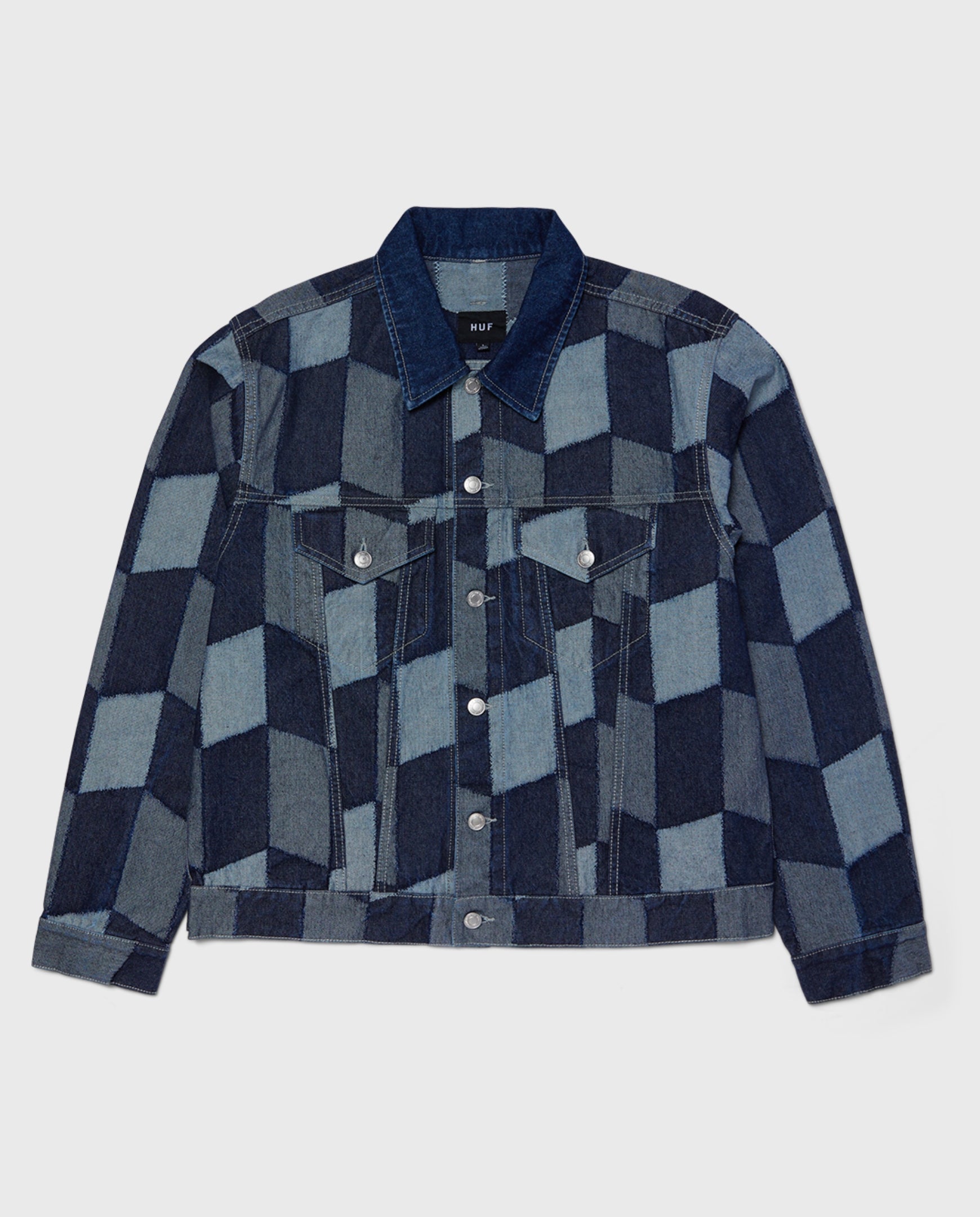 Huf Patchwork Denim Jacket