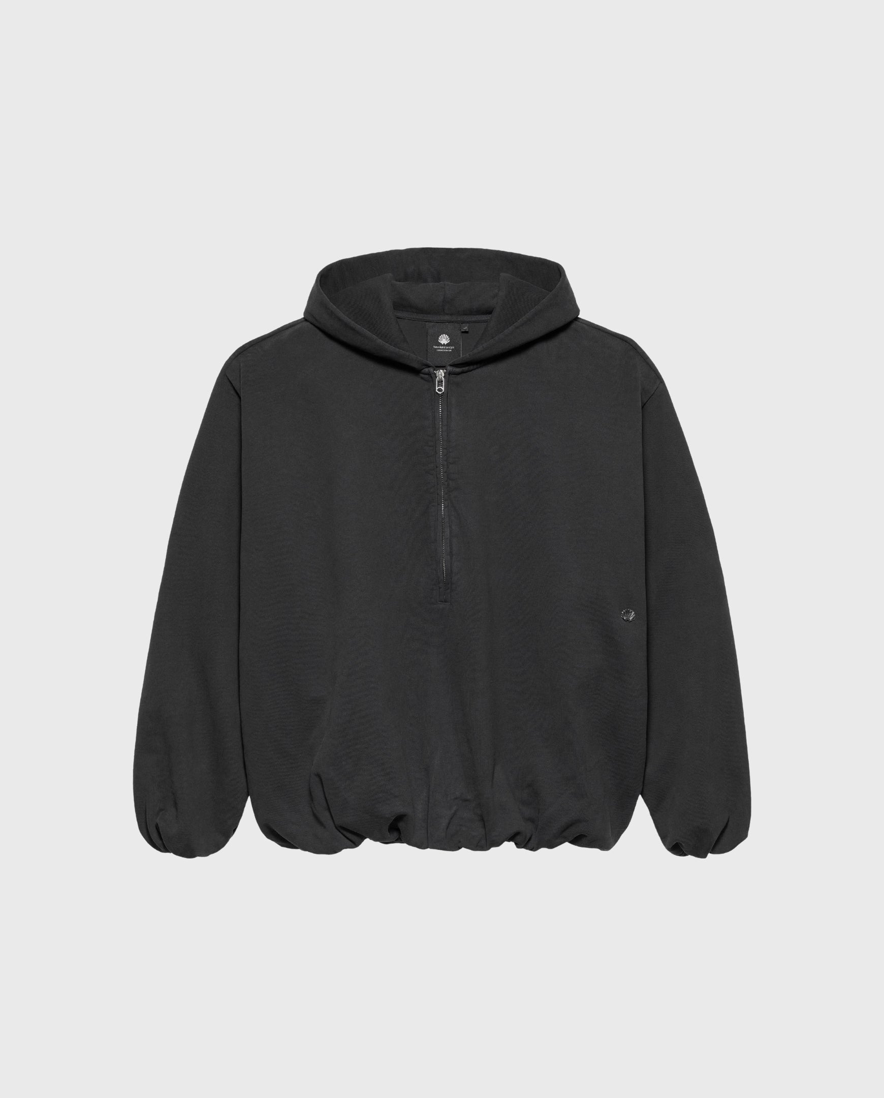 Inflatable Hoodie Washed Black