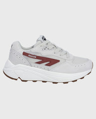 Hi-Tec Shadow Star White / Black Beauty / Red Pear