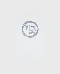 Lasso Face Tee Optical White