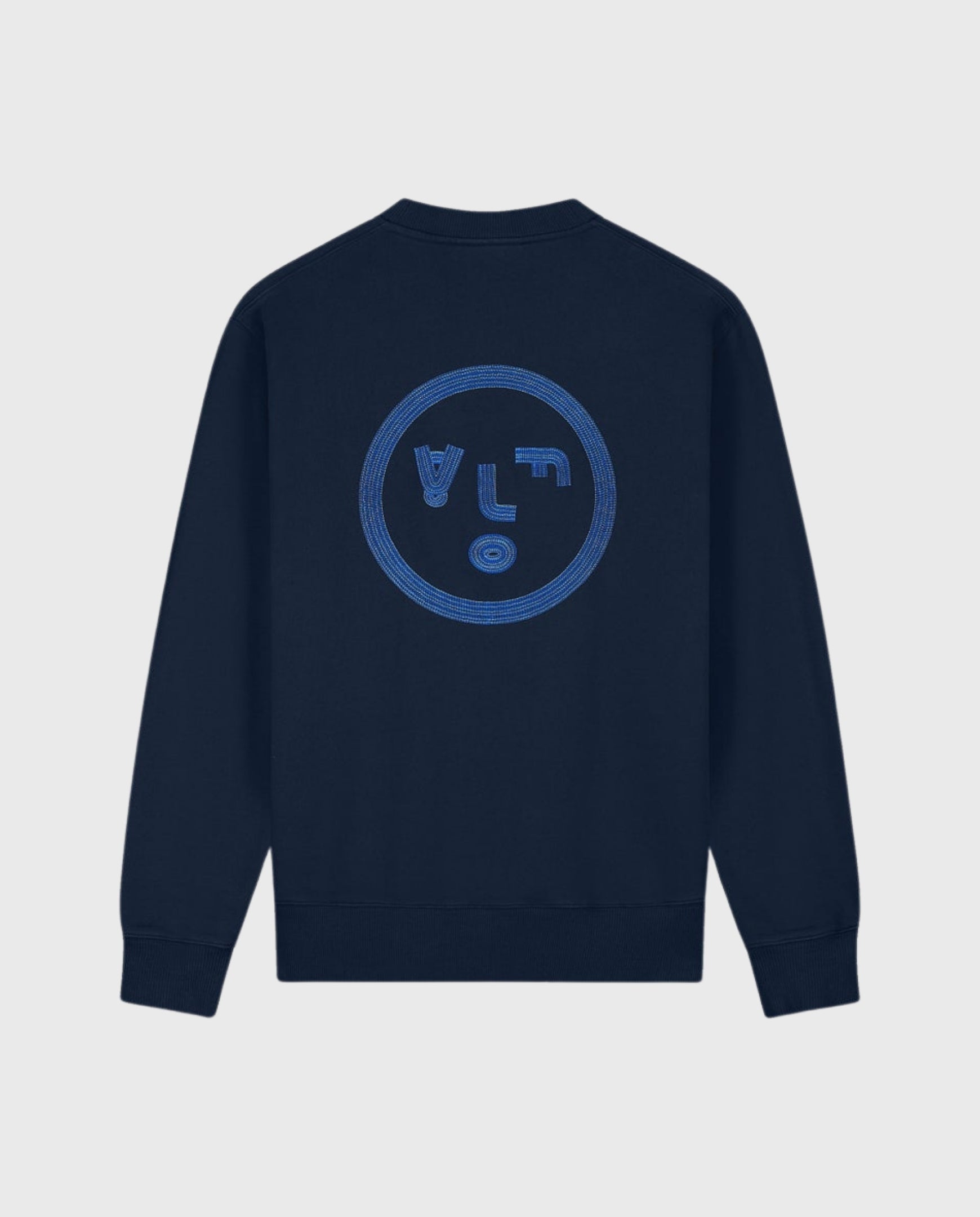 Lined Face Crewneck Navy