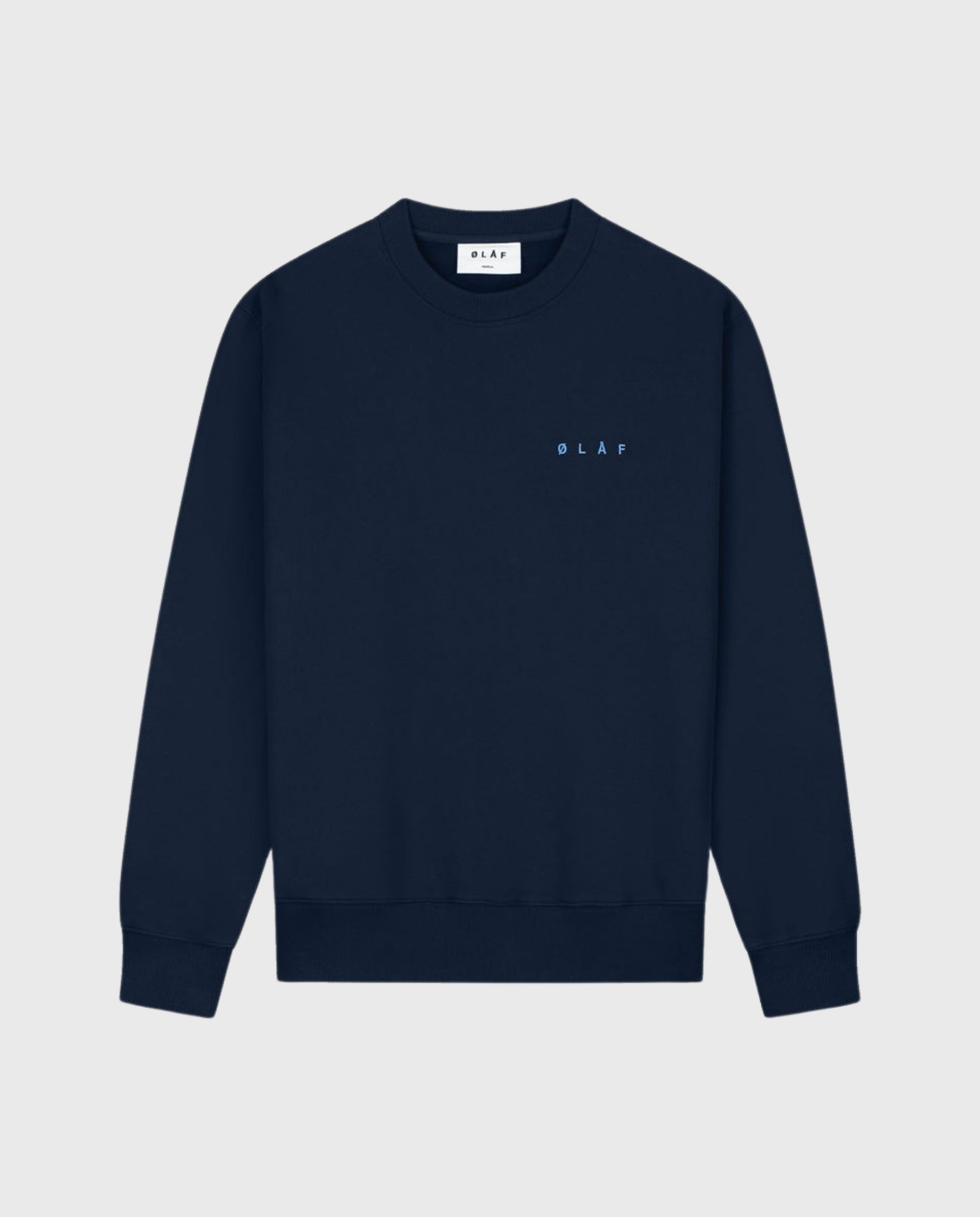 Lined Face Crewneck Navy