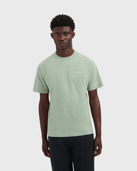 Lined Face T-Shirt Green Milieu