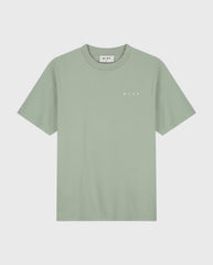 Lined Face T-Shirt Green Milieu