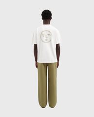 Lined Face T-Shirt White