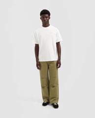 Lined Face T-Shirt White