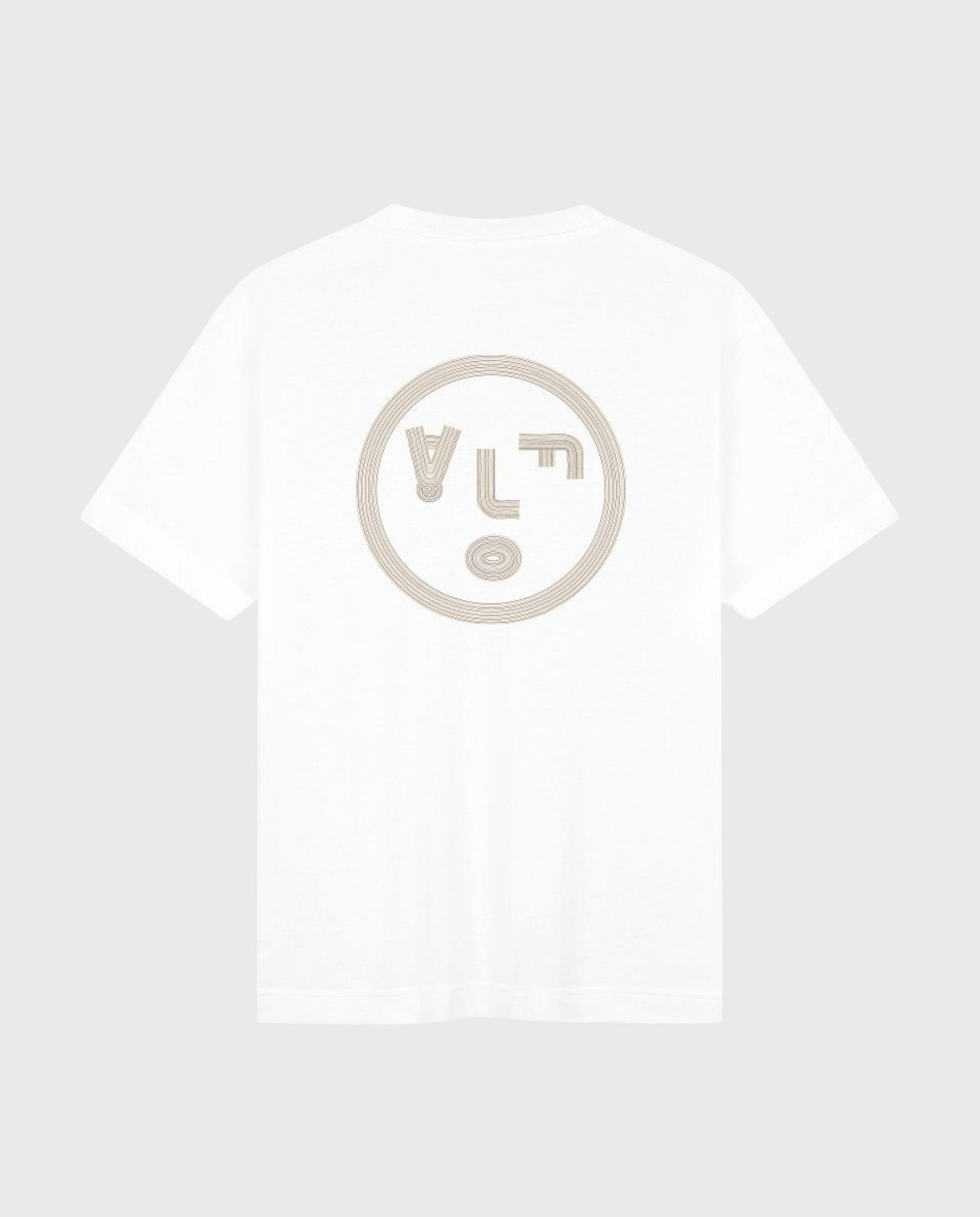 Lined Face T-Shirt White