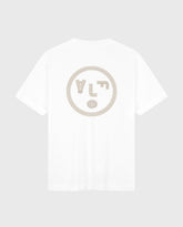Lined Face T-Shirt White