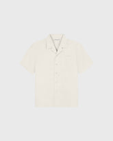Linen Blend Shirt Offwhite