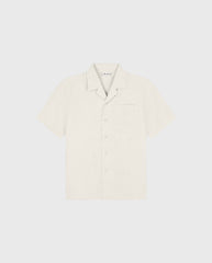Linen Blend Shirt Offwhite