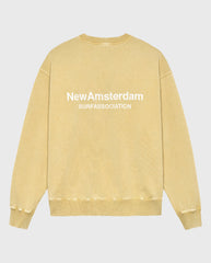 Logo Crewneck Yellow Stone